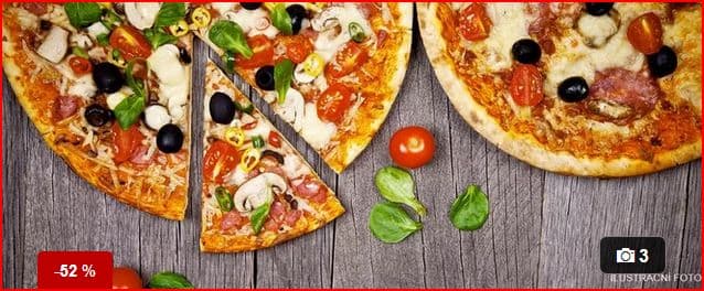 2× pizza dle výběru v restauraci Ducatti (Hranice)