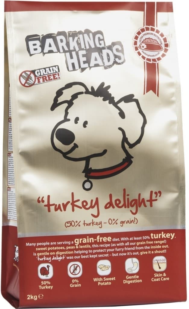 Psí žrádlo Barking Heads, 18 kg - sleva 42%