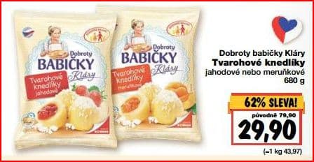 Ovocné knedlíky - 62%