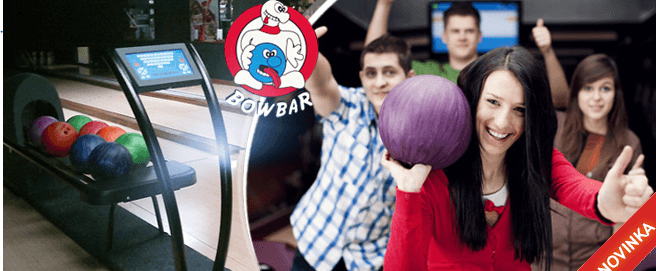 HODINOVÝ BOWLING v BowBaru až pro 6 hráčů