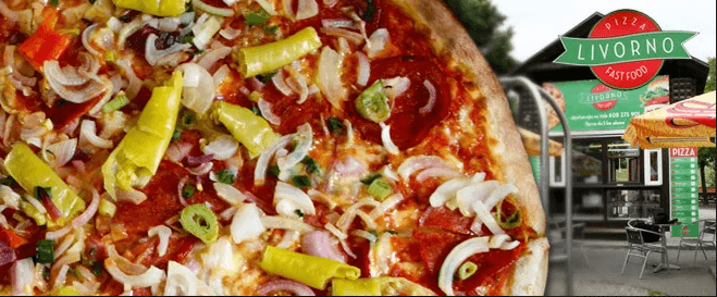 Obří pizza (45 cm) s sebou