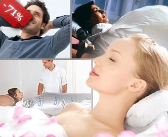 Suchá uhličitá koupel neboli "koupel ve vaku"