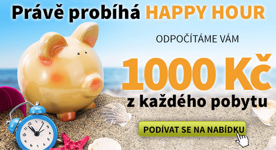 Sleva 1000 Kč z pobytových balíčků