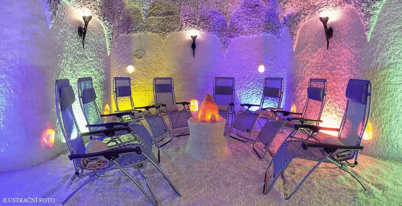 Relax v solné jeskyni (Třeboň)