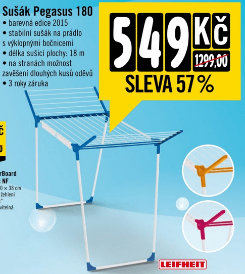 Sušák Pegasus - 57%