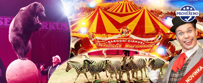 Národní CIRKUS Originál Berousek - vstupenky