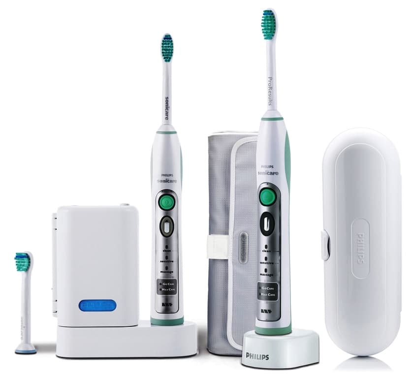 2x elektronický kartáček Philips Sonicare FlexCare