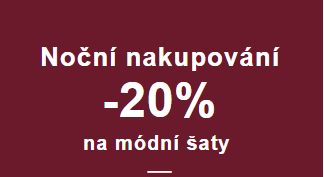 Noční nakupovaní módy s Answear