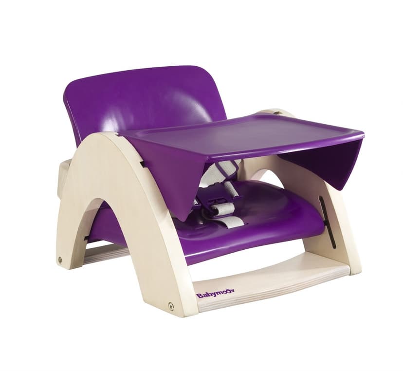 Dětská rozkládací židlička Babymoov Wood seat