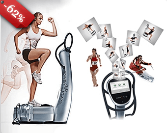 5x cvičení na POWER PLATE