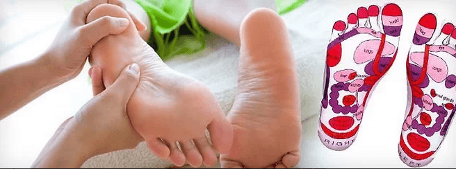 Reflexní masáž plosek nohou – 40 minut