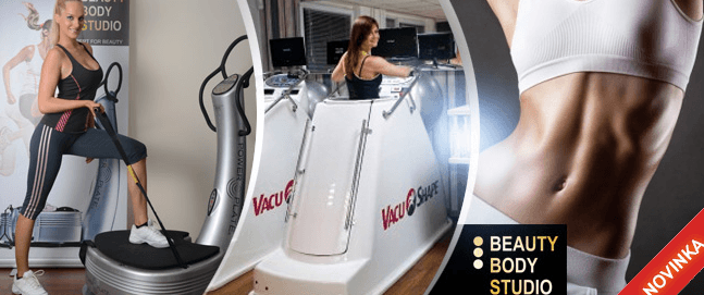 1x nebo 5x cvičení na Vacushape 