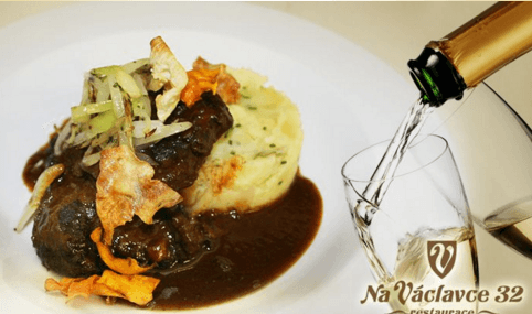 Tříchodové menu pro 2 osoby s aperitivem