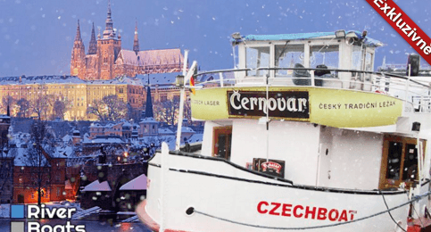 Hodinová adventní plavba po Vltavě