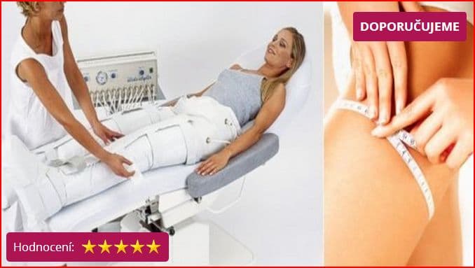 5 vstupů na Lymfatickou masáž přístrojem 
