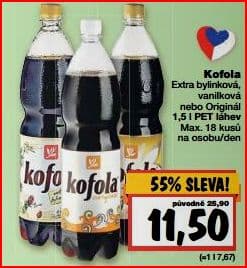 Kofola - 55%