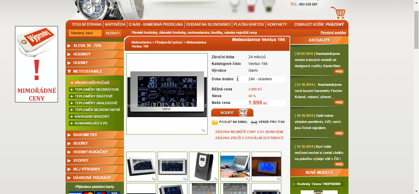 Meteostanice Ventus 194
