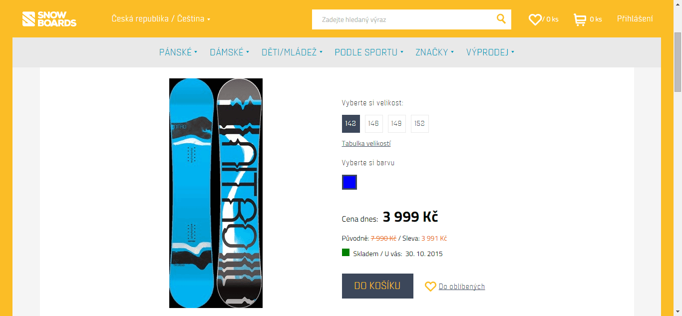 Snowboard pro dívky Nitro Firekracker