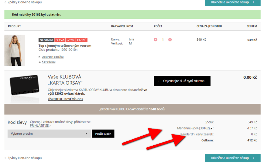 Doprava zdarma + slevový kód -25%