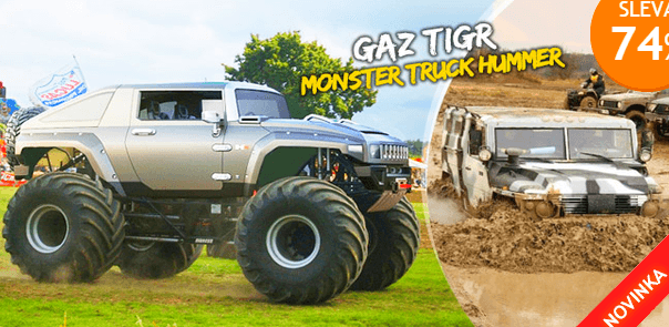 Hummer Monster Truck HX a GAZ Tigr