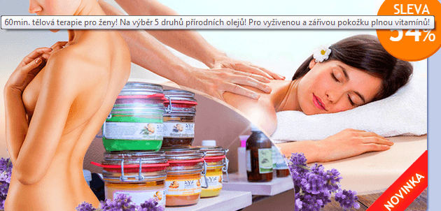 60min. tělová terapie pro ženy!