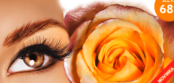 Prodloužení řas Blink Lashes + úprava obočí