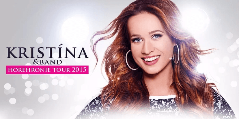 Vstupenka na koncert Kristíny v Opavě