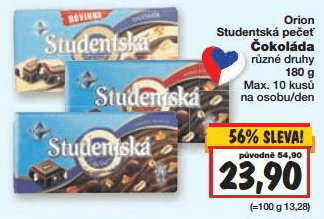 Studentská pečeť - 56%