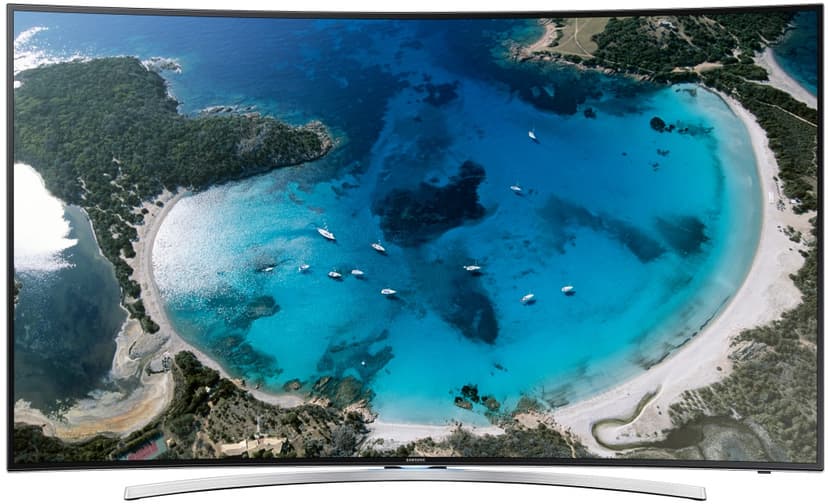 Prohnutá TV Samsung, 3D, Smart, 138 cm