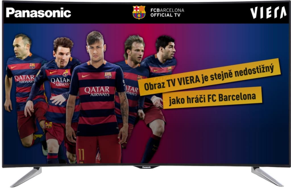 Prohnutá, Ultra HD, Smart, 3D, 140 cm, Panasonic