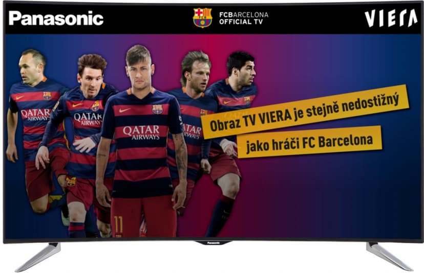 Prohnutá, Ultra HD, Smart, 3D, 140 cm, Panasonic