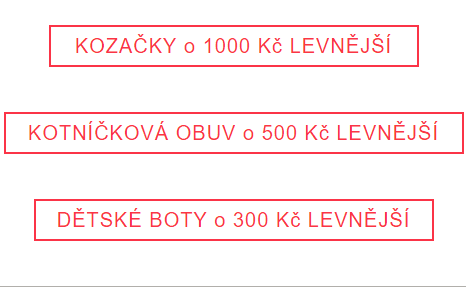 Baťa - sleva na boty až 1000 korun 