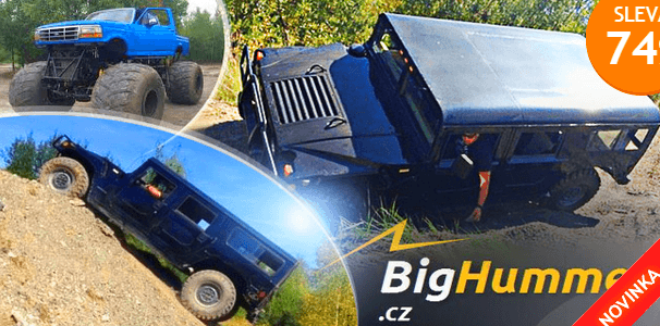 Legendární Hummer H1 nebo Monster Truck
