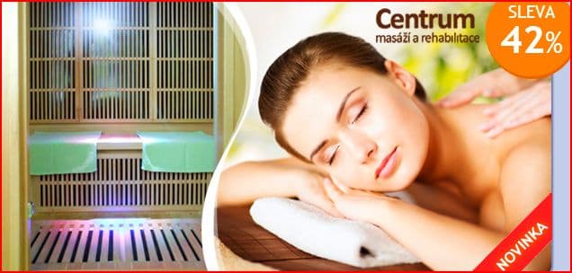 Infrasauna na 40 minut