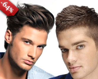 Pánský střih včetně mytí, foukané a stylingu
