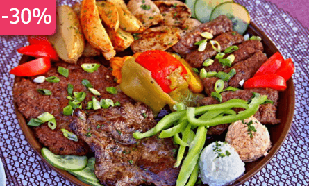 30% sleva na balkánské masové speciality