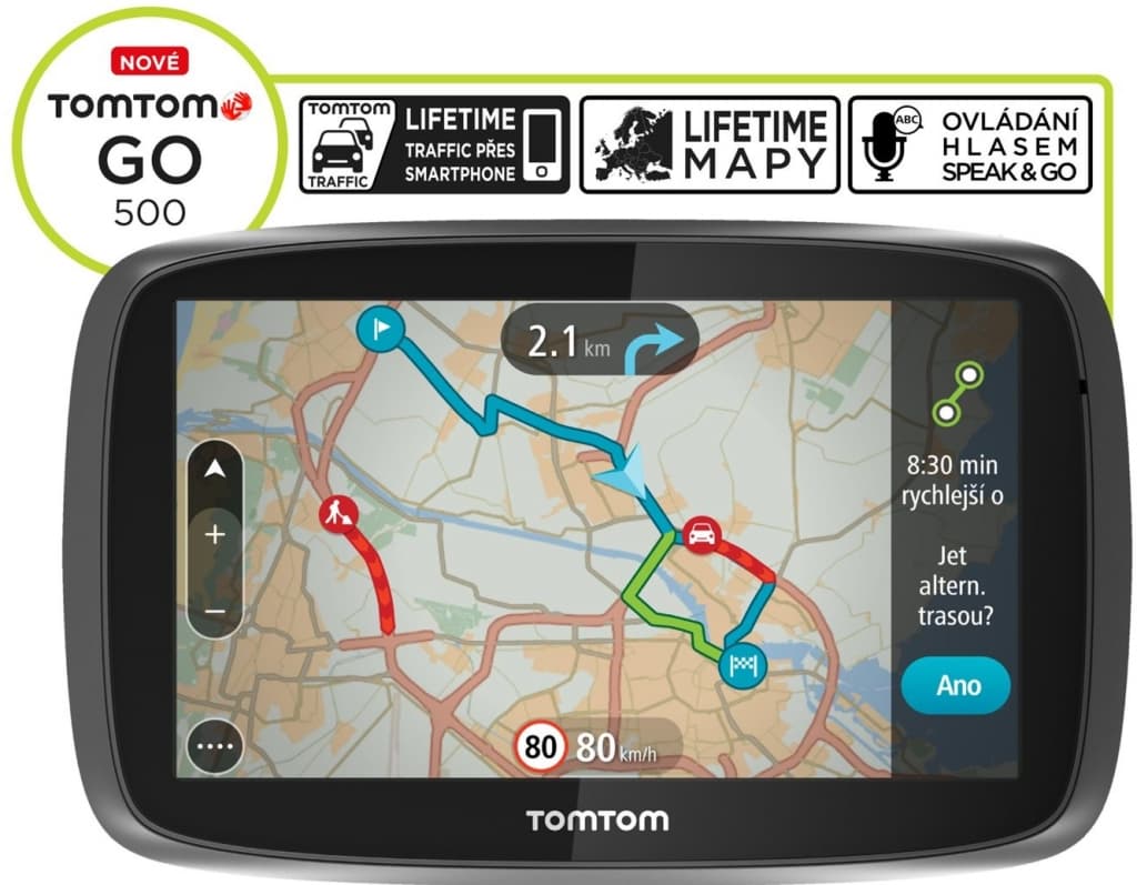 Navigace TomTom GO 500 Europe Lifetime