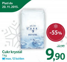 Cukr krystal - 55%