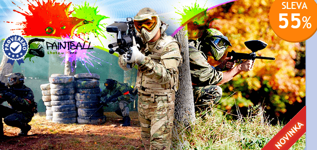 Paintball - válka barev! 