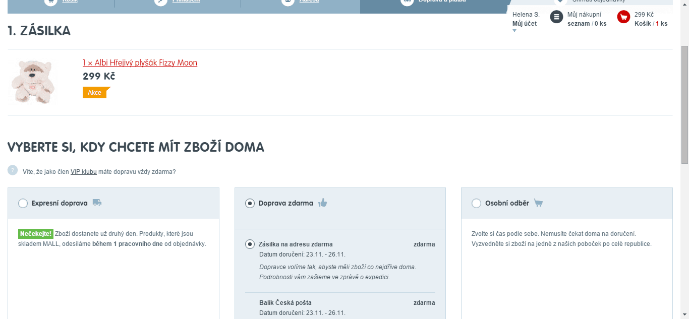 ALBI hřejivý plyšák lední medvěd - 25 cm