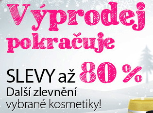 Výhodný výprodej kosmetiky a parfémů
