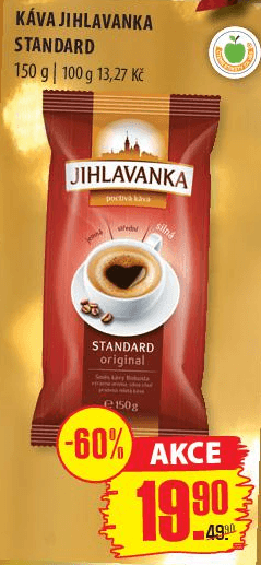 Káva Jihlavanka - 60%