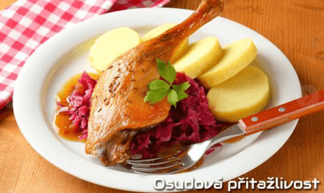 Staročeská pečená kachna 2,2 kg