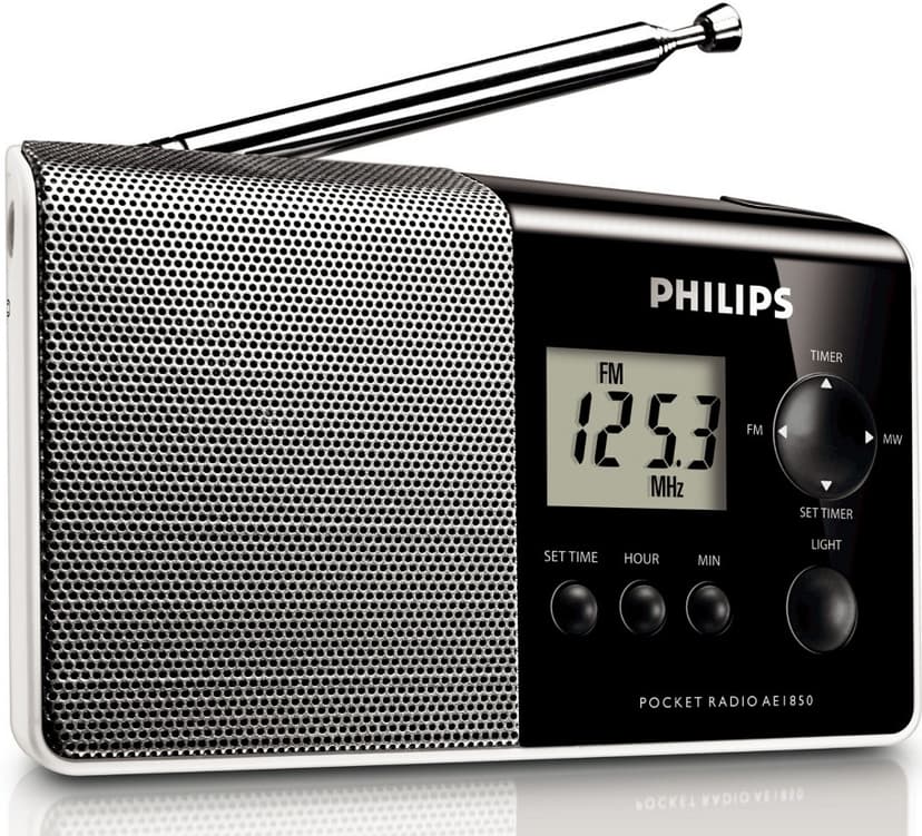 Rádio, budík, hodiny Philips