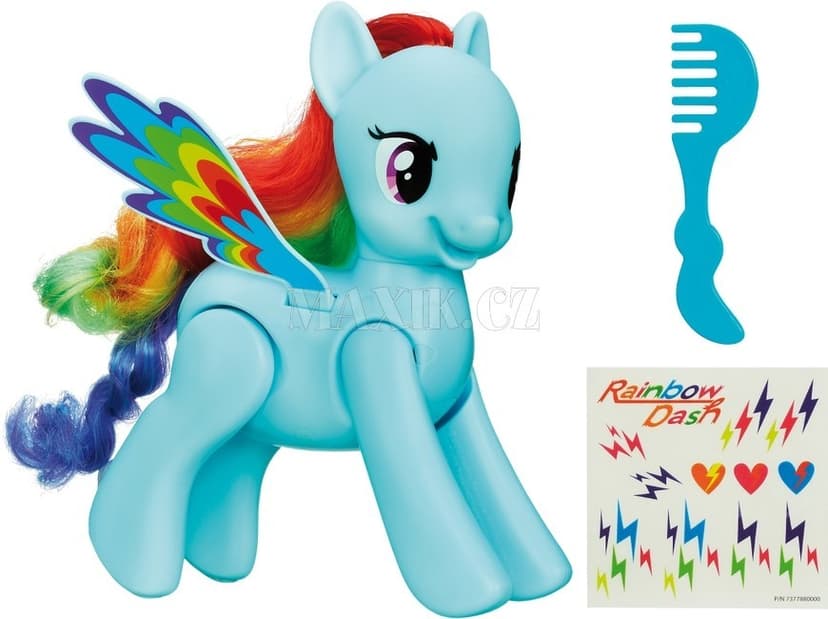 Hasbro My little pony Rainbow Dash skákající 