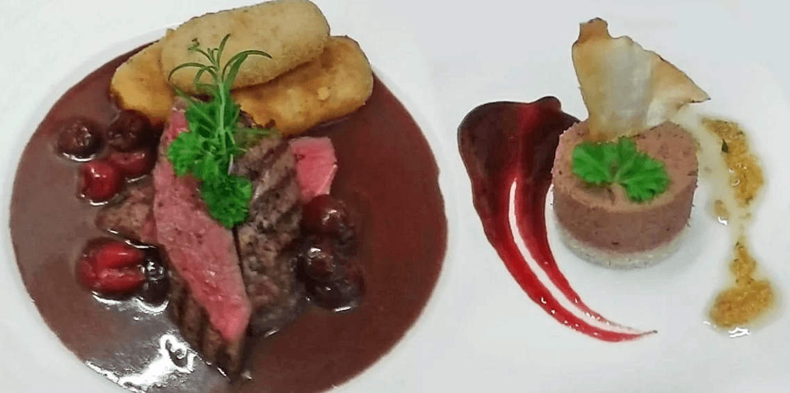 Vybrané zvěřinové menu o 3 chodech(Dětmarovice)