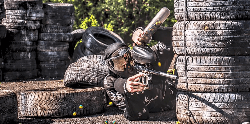 Adrenalinová střílečka v Piraňa Paintball