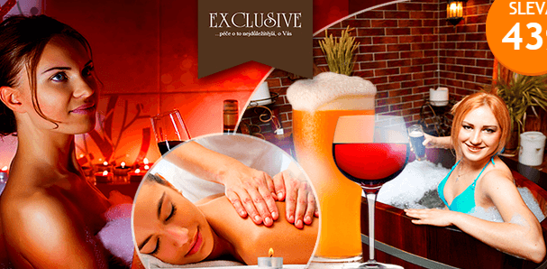 Luxusní wellness pro 2 osoby!