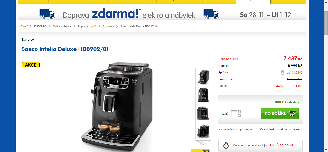 Espresso Philips Saeco HD 8902/01