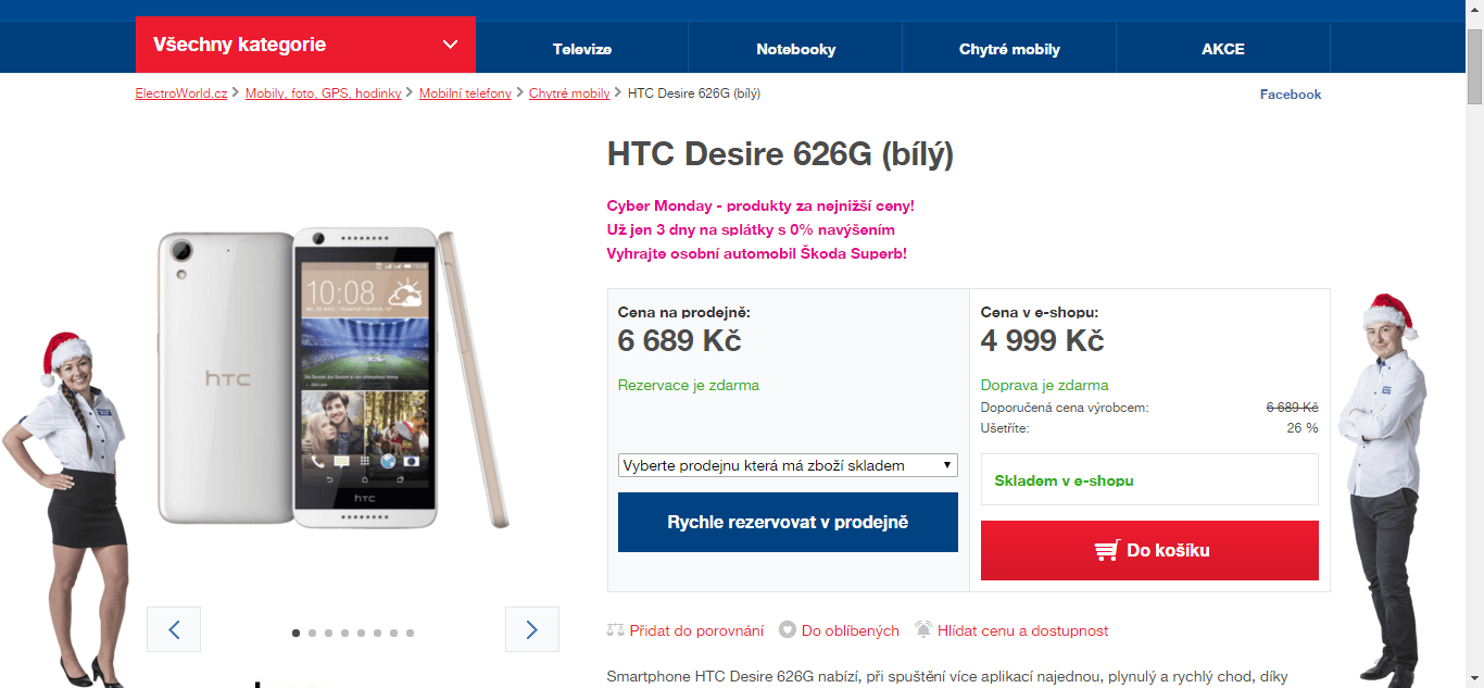 HTC, 8x 1,7GHz, 1GB RAM, 5", dual